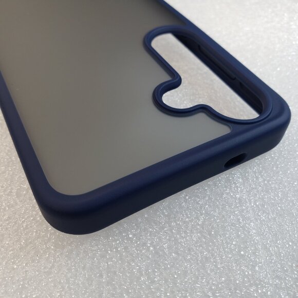 Torras for Samsung Galaxy S25 Case (Regular Version) Blue Transparent Shockproof - Picture 8 of 10